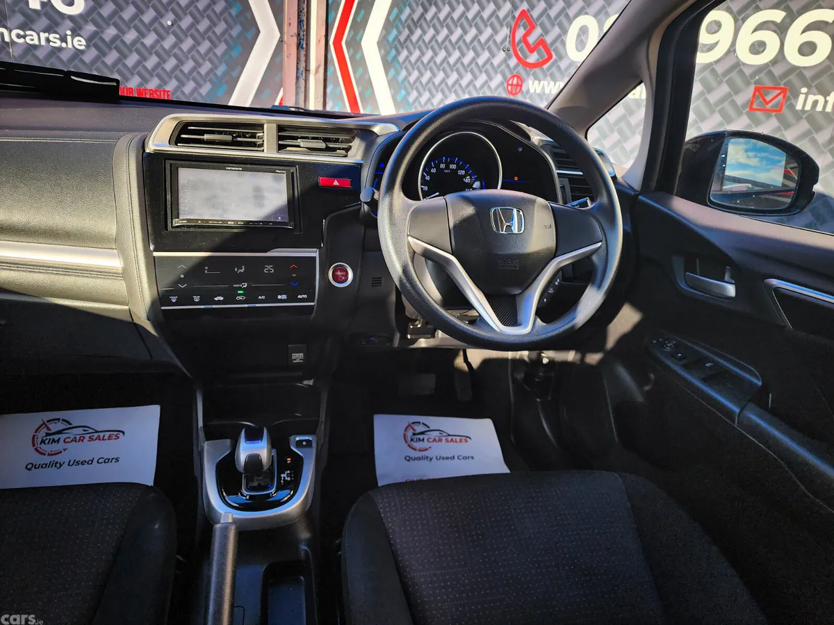 Honda Fit Hatchback, Petrol Hybrid, 2014, Black