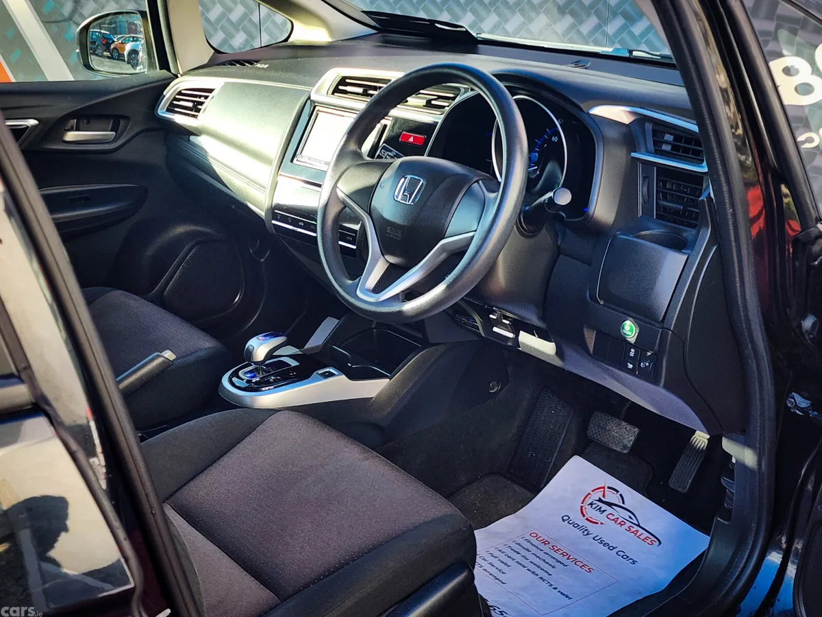 Honda Fit Hatchback, Petrol Hybrid, 2014, Black