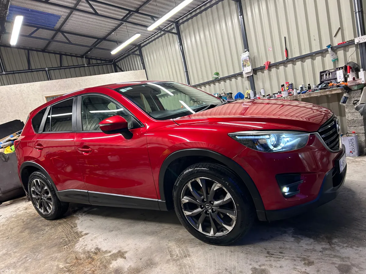 Mazda CX-5 SUV, Diesel, 2016, Red