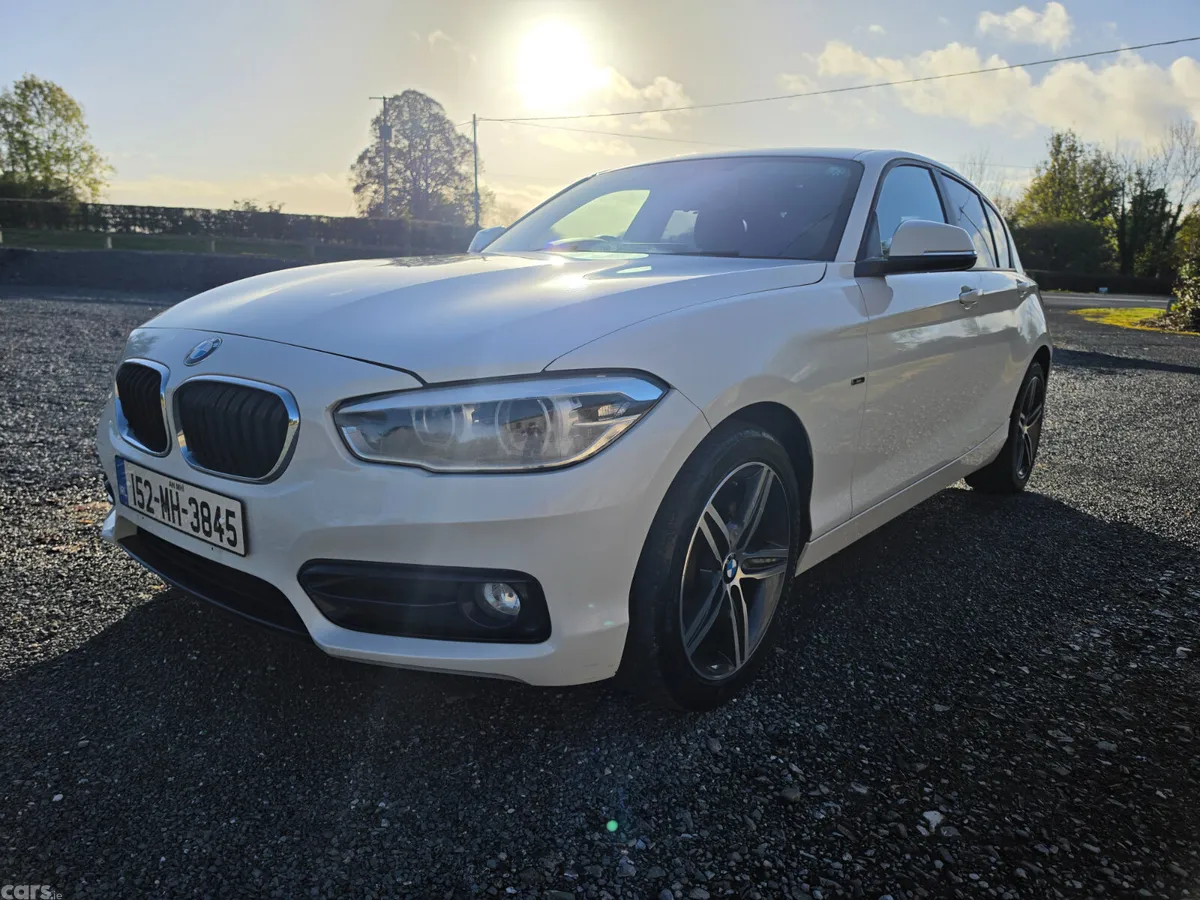 BMW 1-Series Hatchback, Petrol, 2015, White