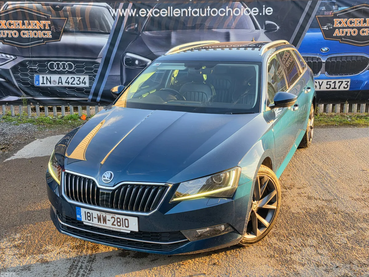 Skoda Superb Estate, Diesel, 2018, Blue