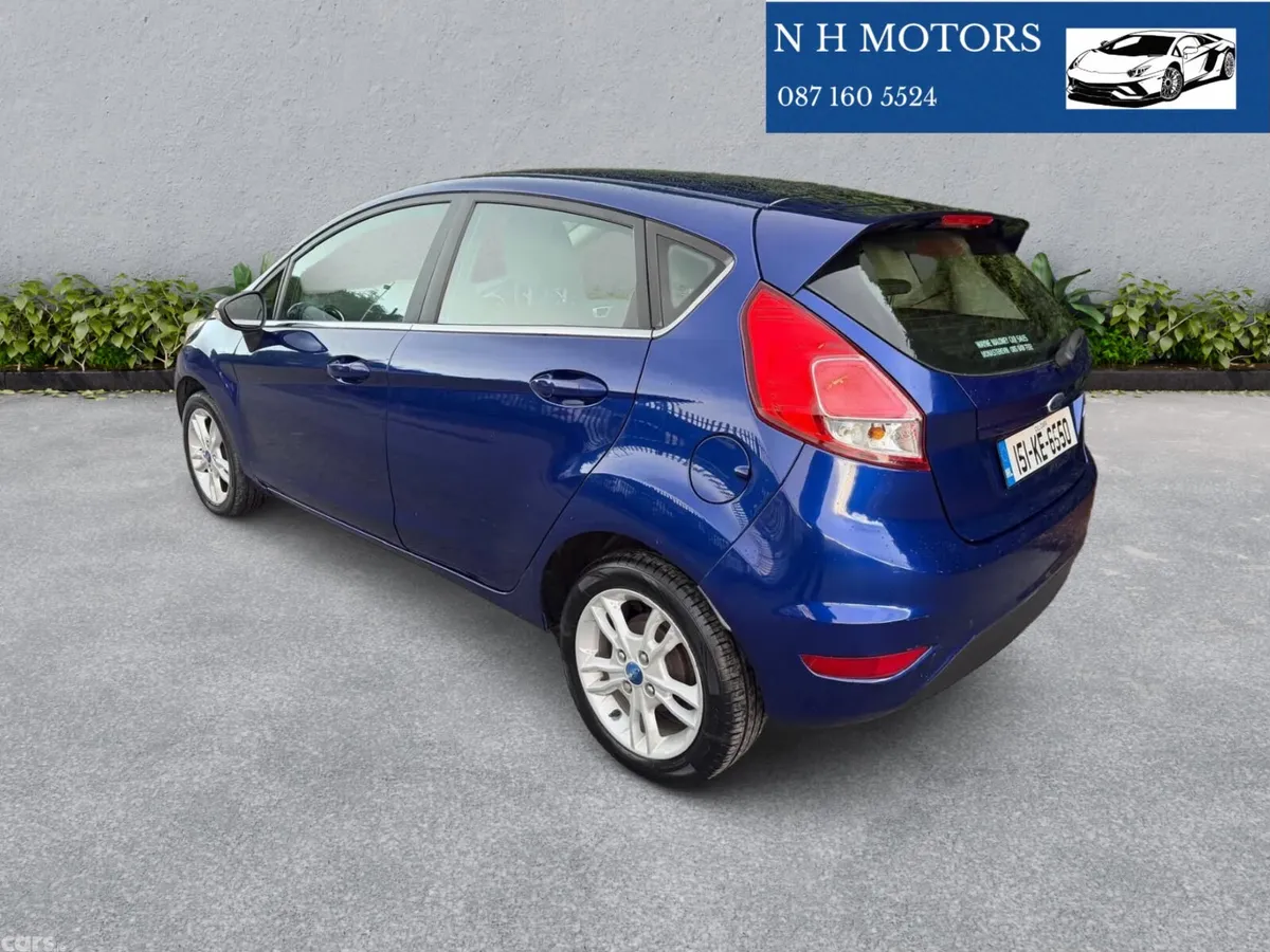 Ford Fiesta Hatchback, Petrol, 2015, Blue