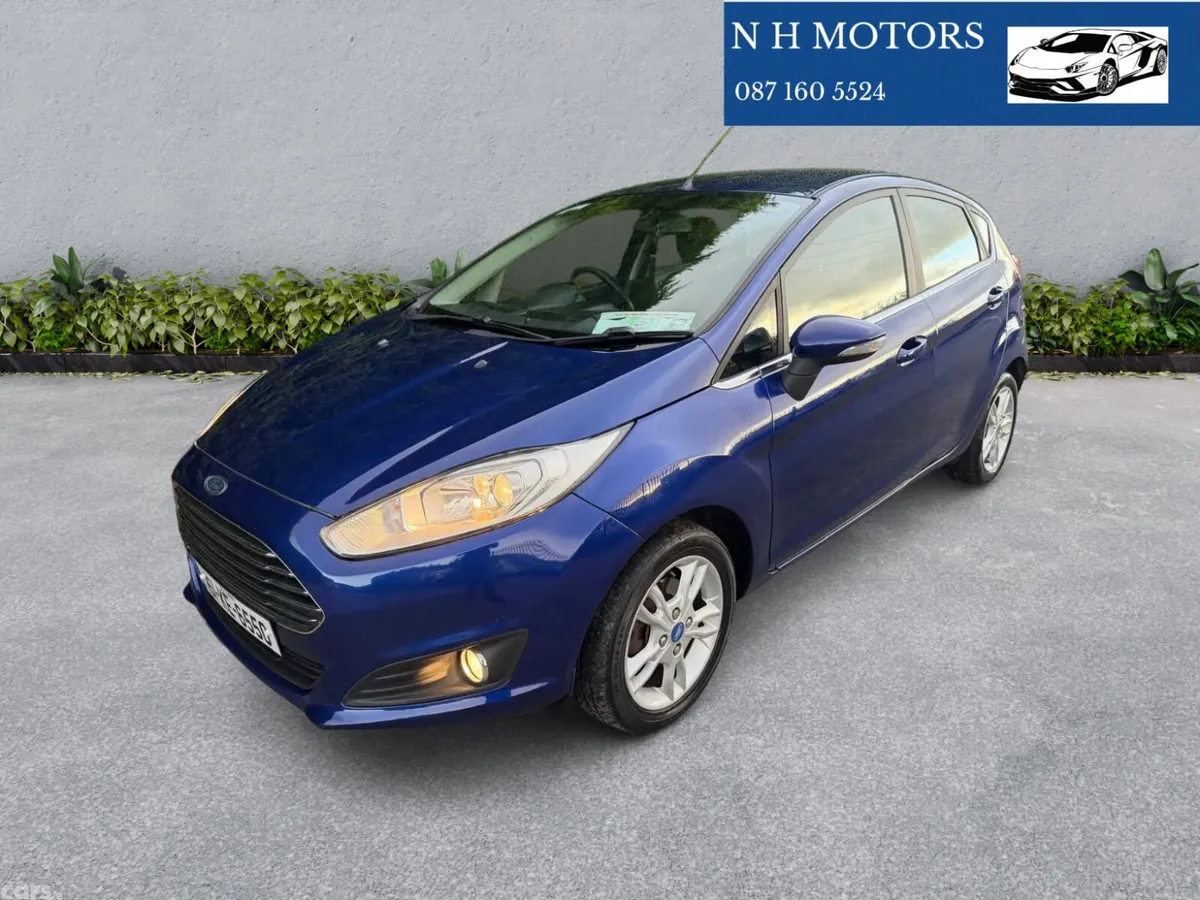 Ford Fiesta Hatchback, Petrol, 2015, Blue