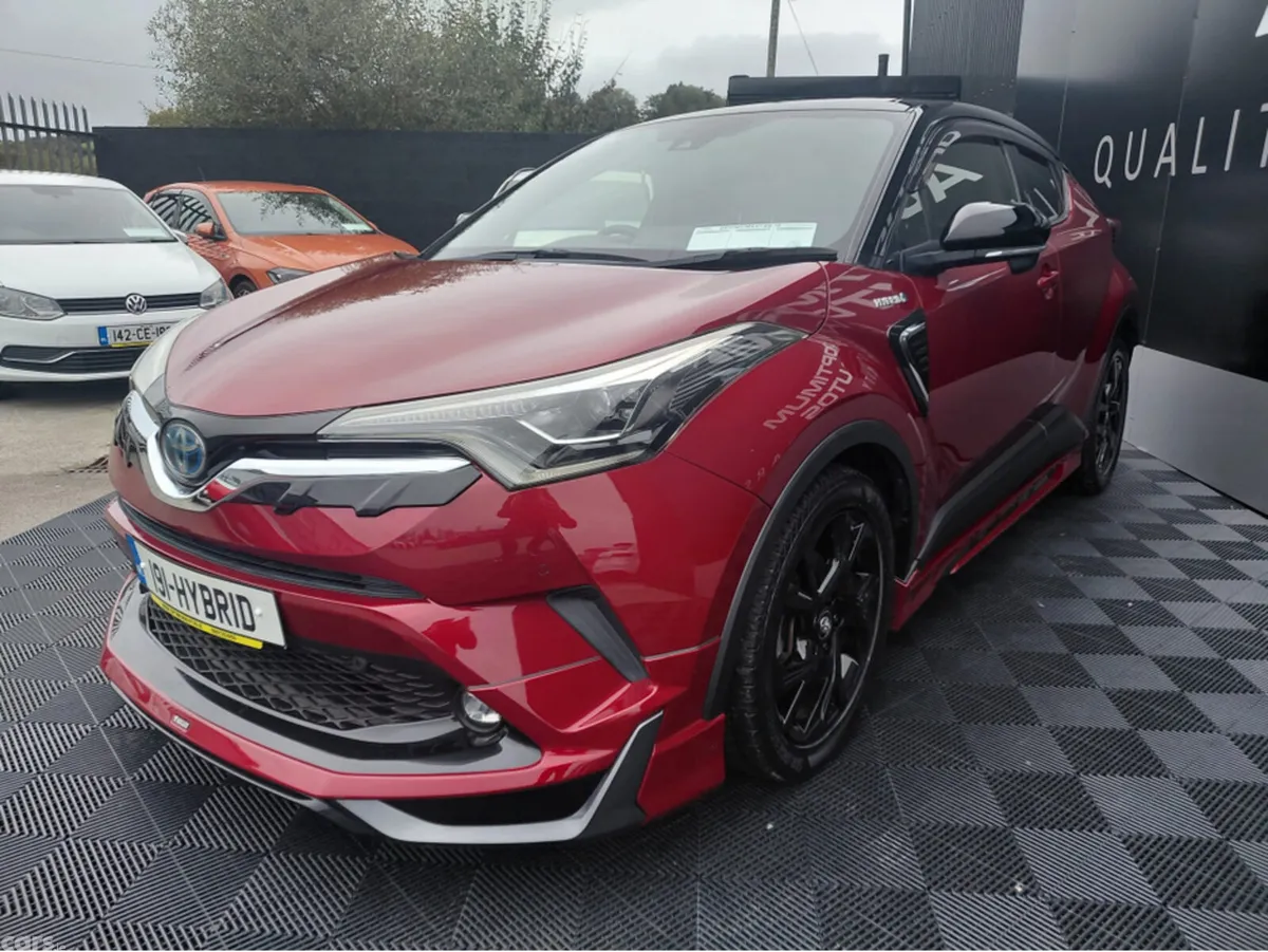 Toyota C-HR Hatchback, Petrol Hybrid, 2019, Red