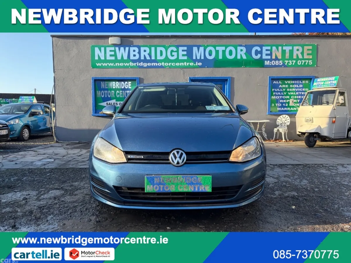 Volkswagen Golf Hatchback, Diesel, 2016, Blue