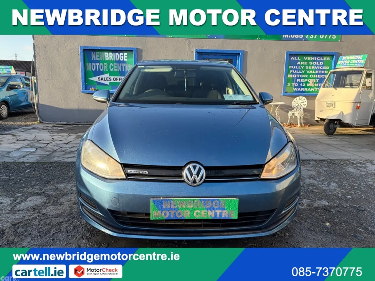 Volkswagen Golf Hatchback, Diesel, 2016, Blue