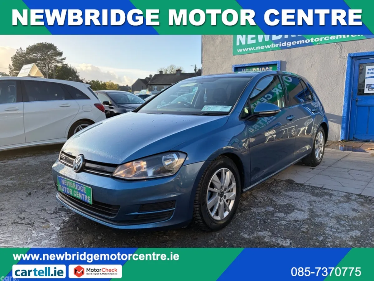 Volkswagen Golf Hatchback, Diesel, 2016, Blue