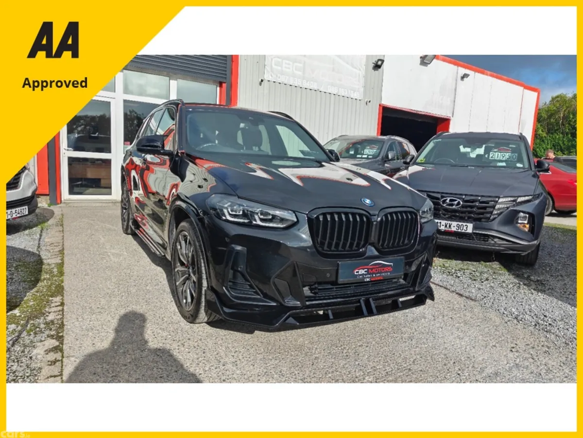 BMW X3 SUV, Petrol Plug-in Hybrid, 2023, Black