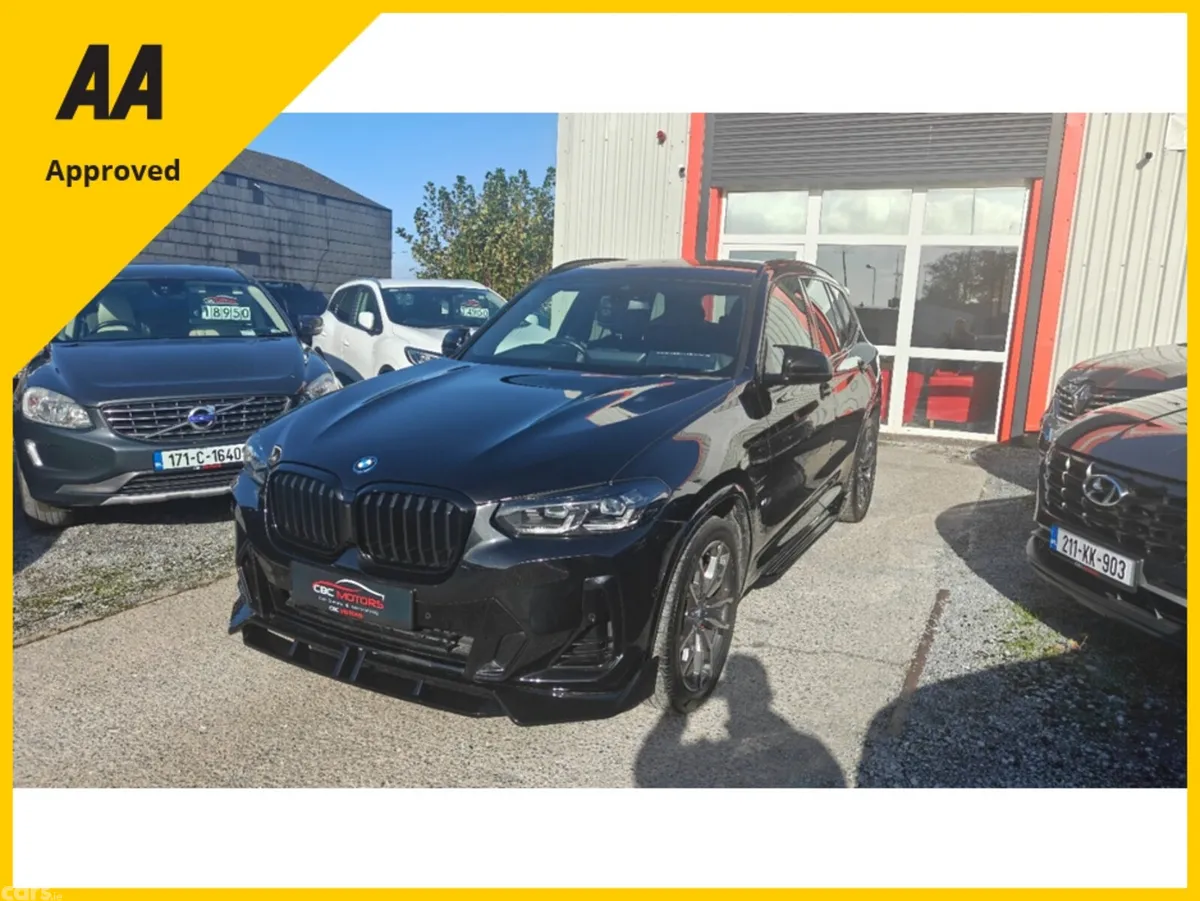 BMW X3 SUV, Petrol Plug-in Hybrid, 2023, Black
