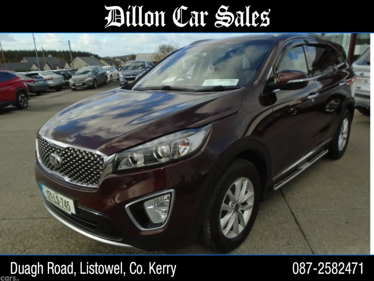 Kia Sorento SUV, Diesel, 2017, Red