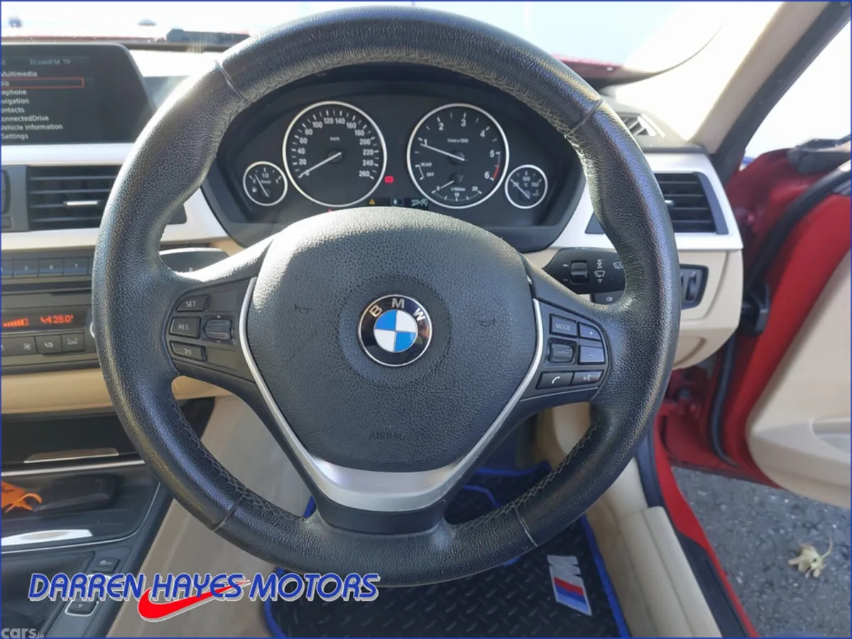 BMW 3-Series Saloon, Diesel, 2014, Red