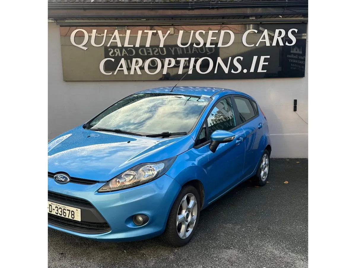 Ford Fiesta Hatchback, Petrol, 2011, Blue