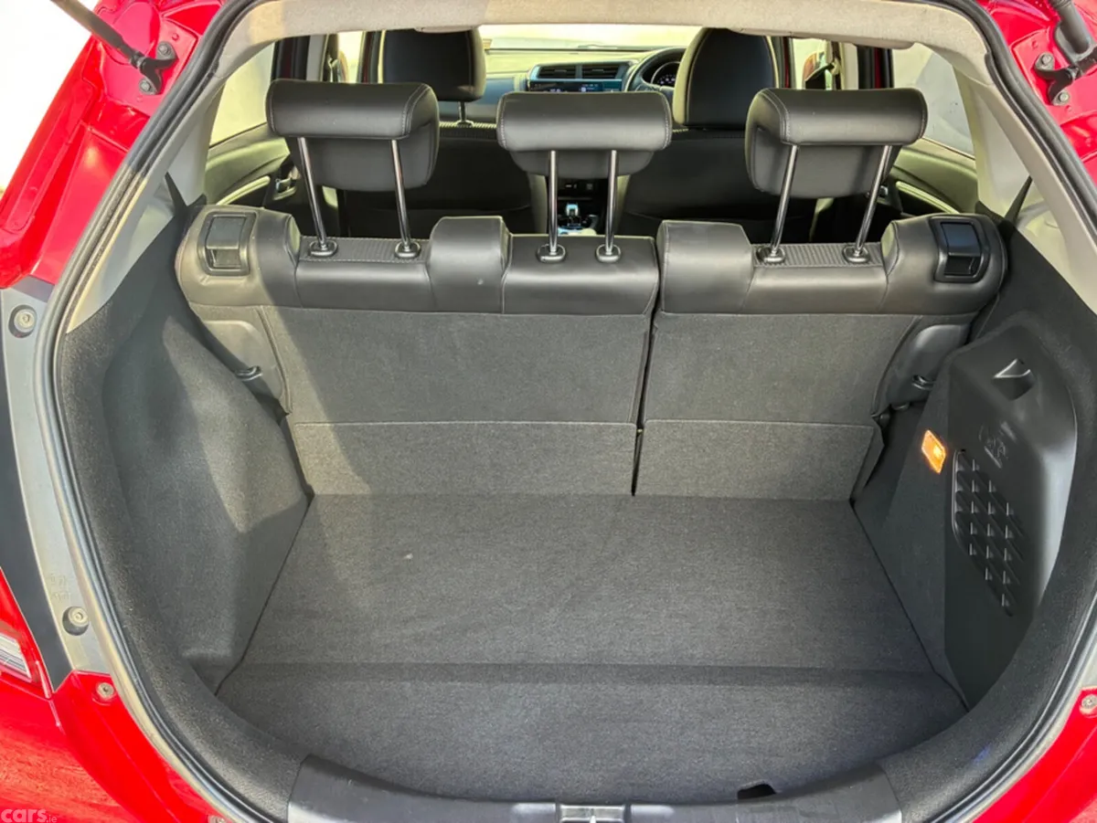 Honda Fit Hatchback, Petrol Hybrid, 2018, Red