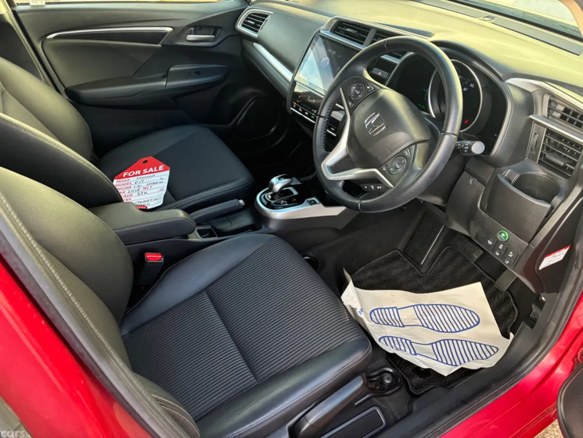 Honda Fit Hatchback, Petrol Hybrid, 2018, Red