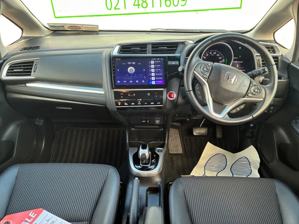 Honda Fit Hatchback, Petrol Hybrid, 2018, Red
