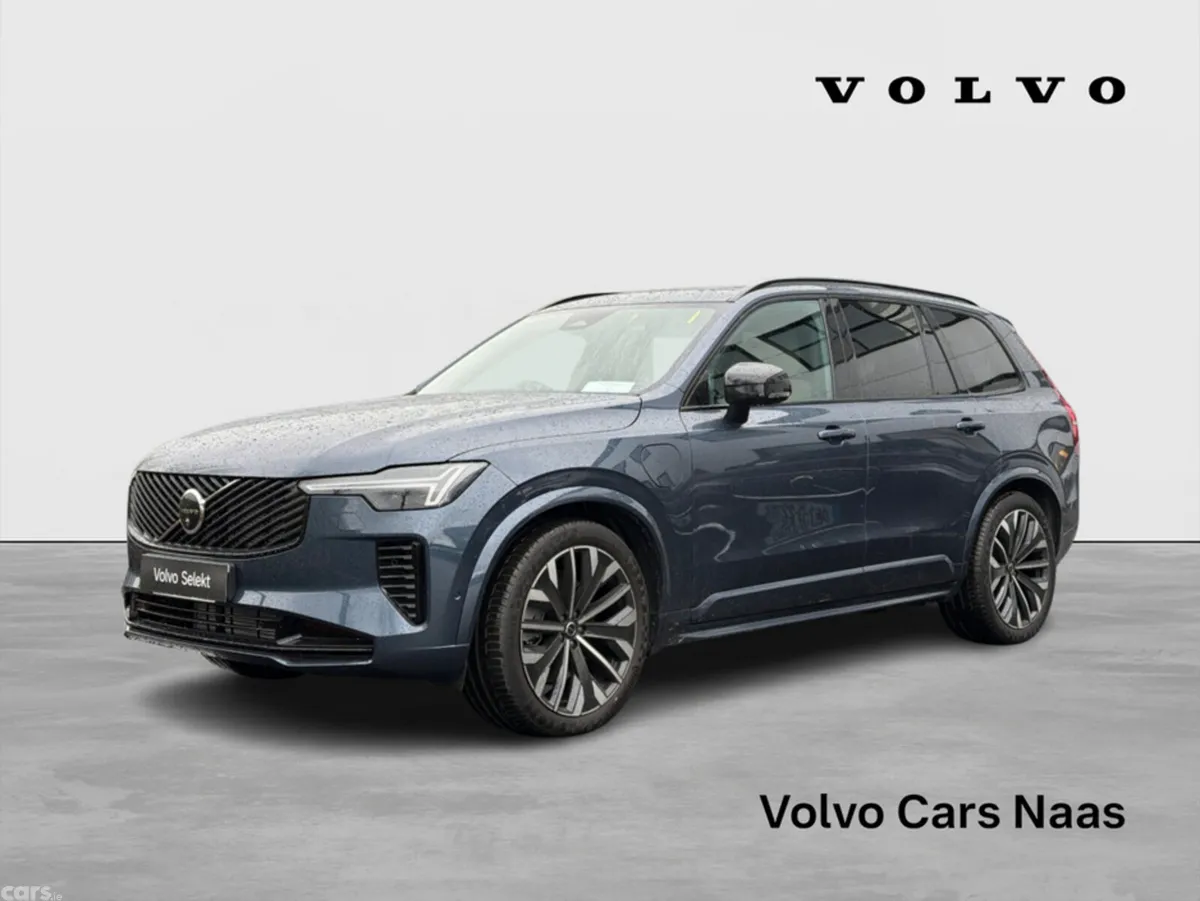 Volvo XC90 SUV, Petrol Plug-in Hybrid, 2026, Blue