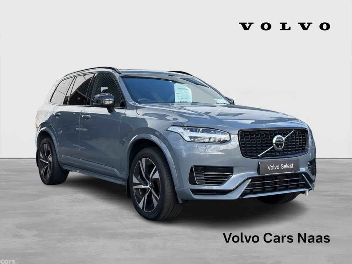 Volvo XC90 SUV, Petrol Plug-in Hybrid, 2021, Grey
