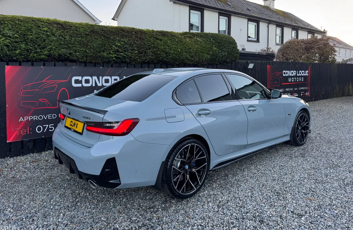 BMW 3-Series Saloon, Petrol Hybrid, 2023, Grey