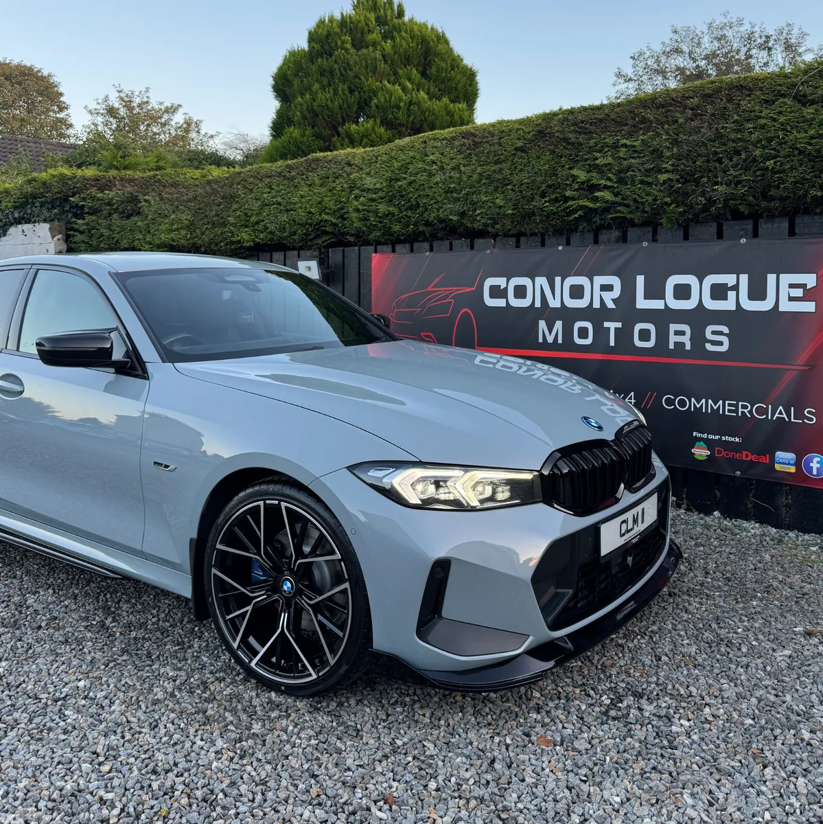 BMW 3-Series Saloon, Petrol Hybrid, 2023, Grey