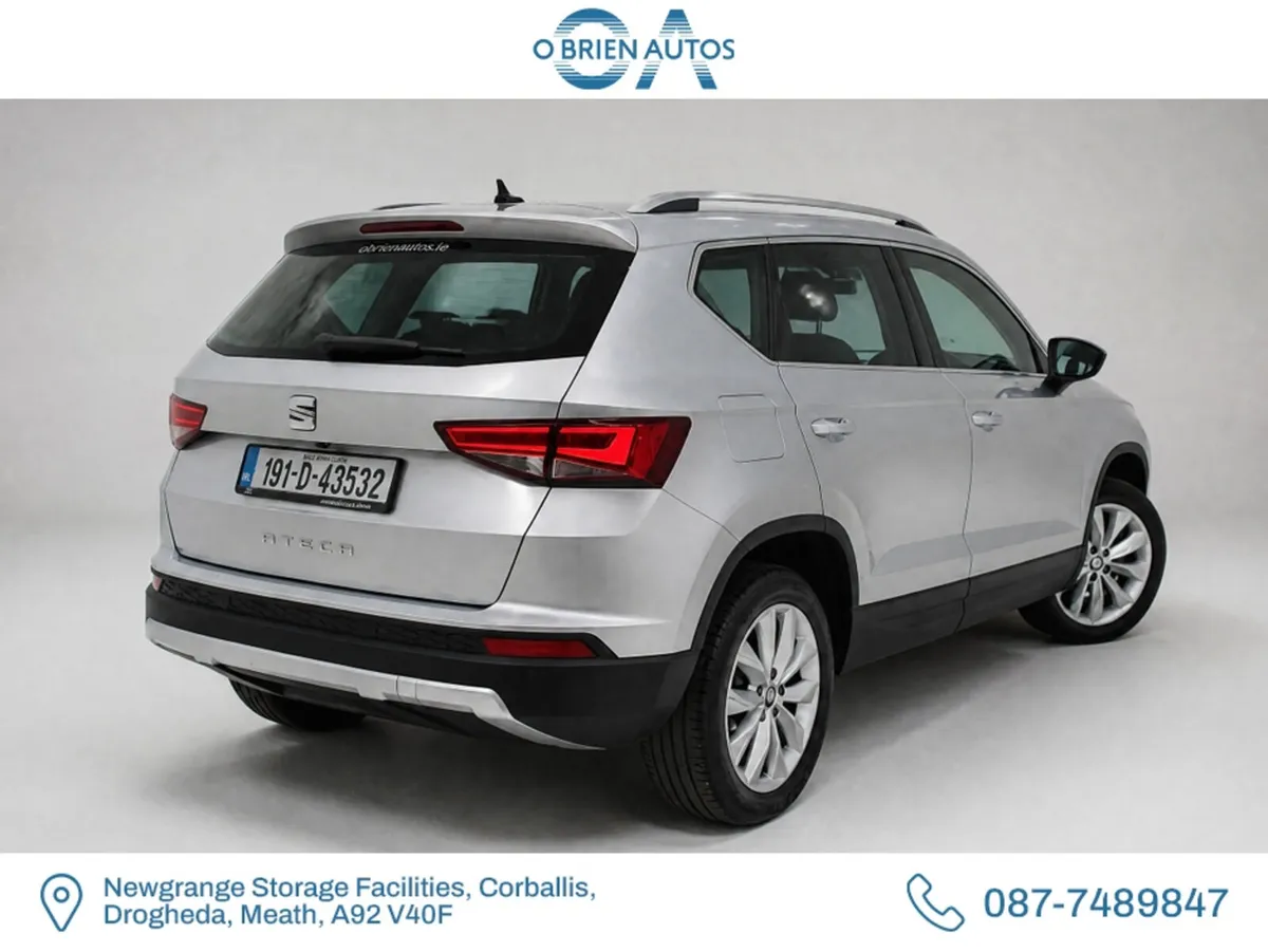 SEAT Ateca SUV, Petrol, 2019, Grey