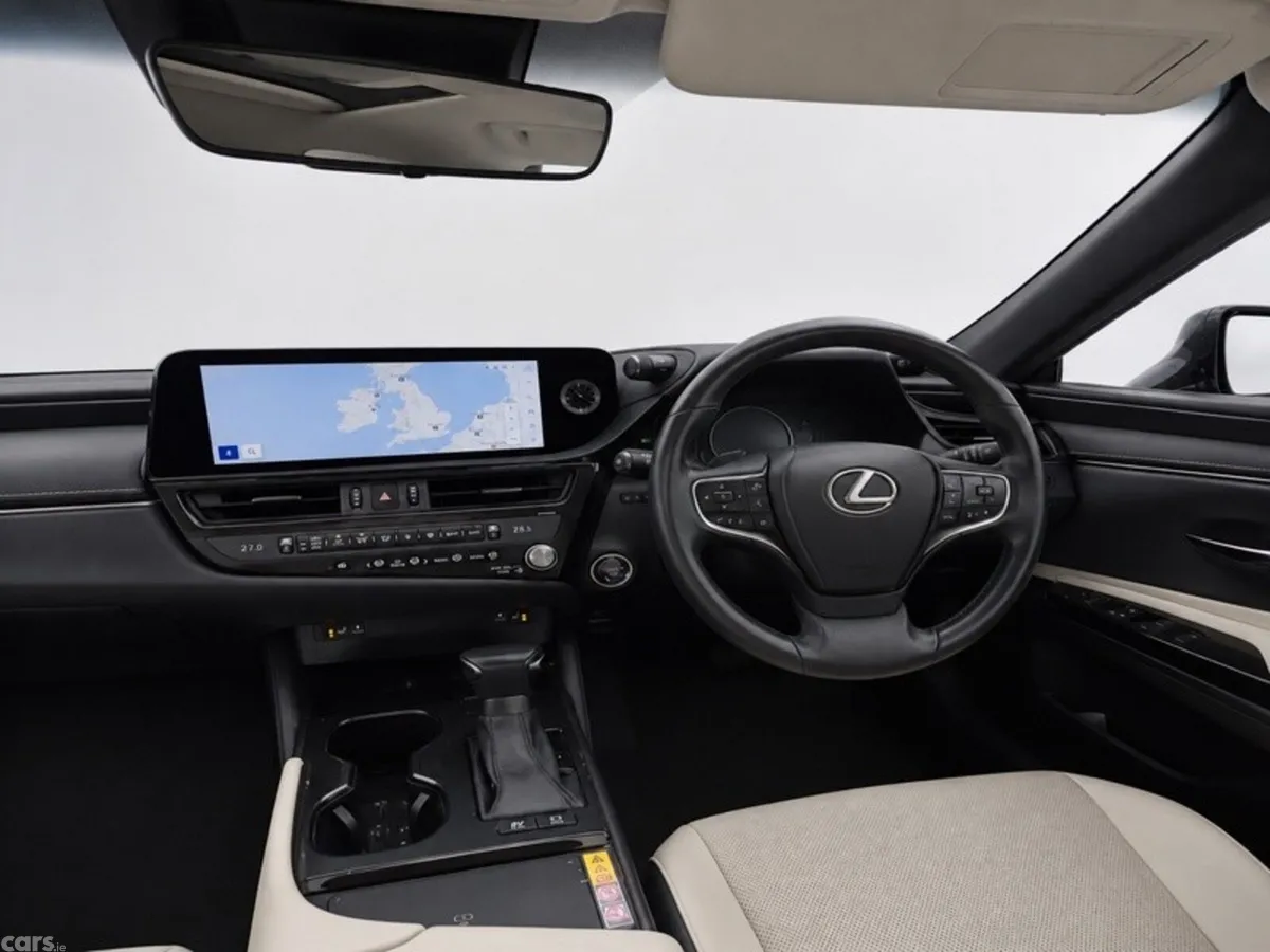 Lexus ES Saloon, Petrol Hybrid, 2024, Black
