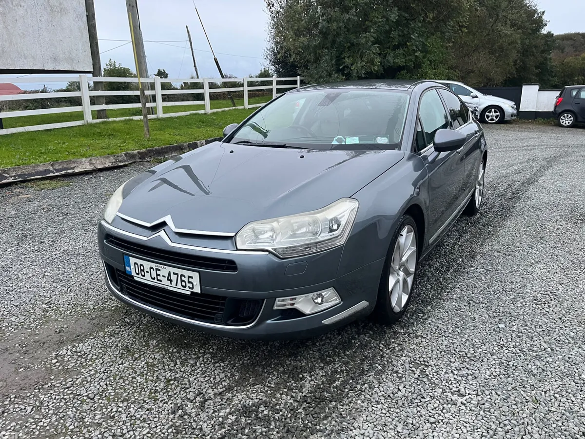Citroen C5 Saloon, Diesel, 2008, Grey