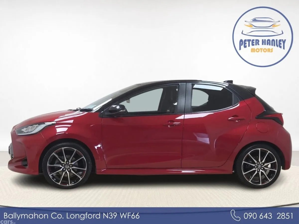 Toyota Yaris Hatchback, Petrol Hybrid, 2022, Red