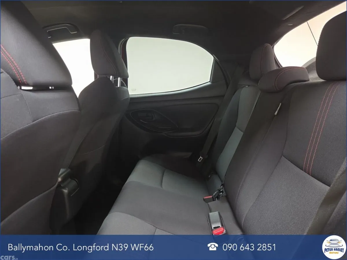 Toyota Yaris Hatchback, Petrol Hybrid, 2022, Red