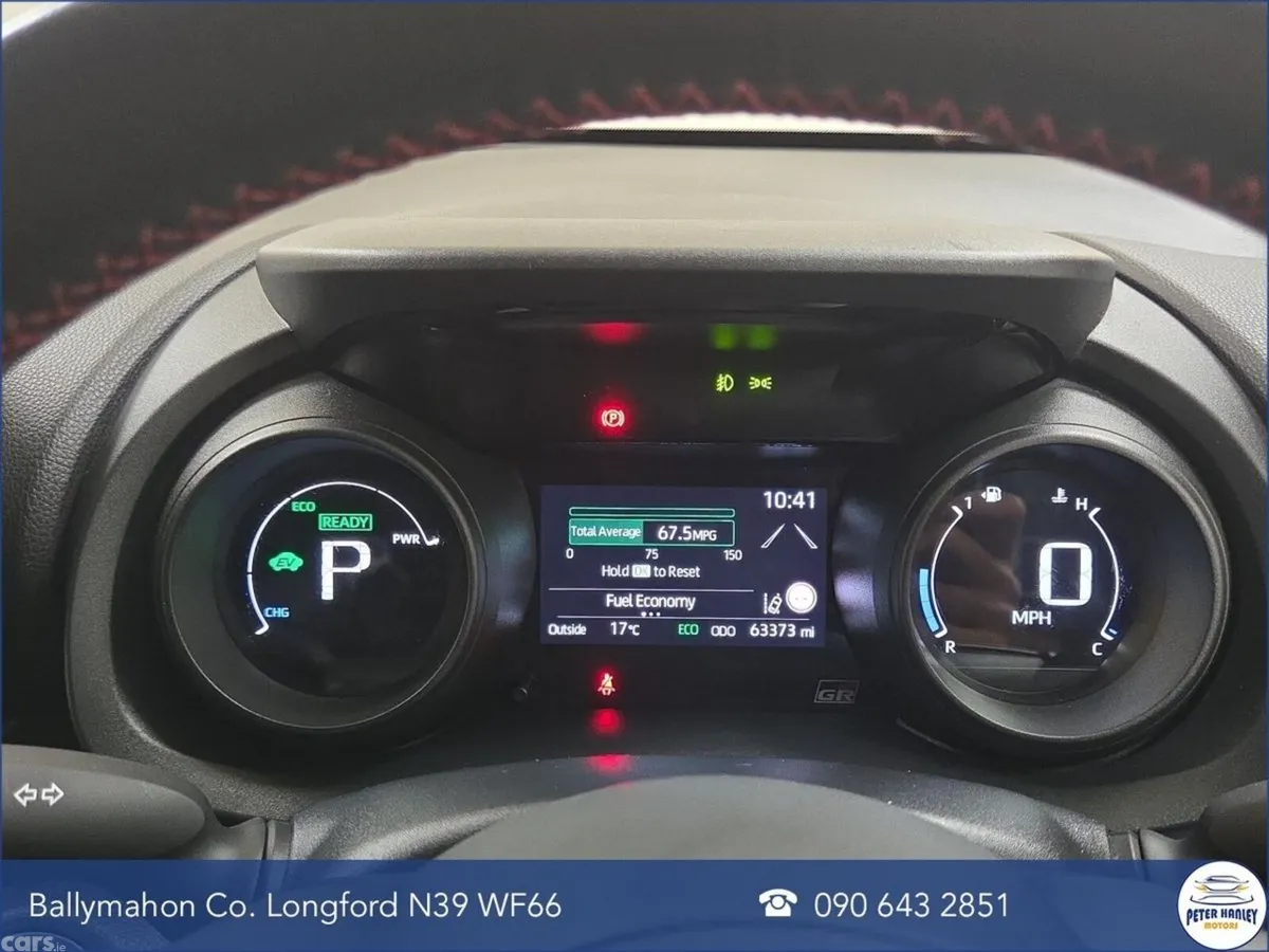 Toyota Yaris Hatchback, Petrol Hybrid, 2022, Red