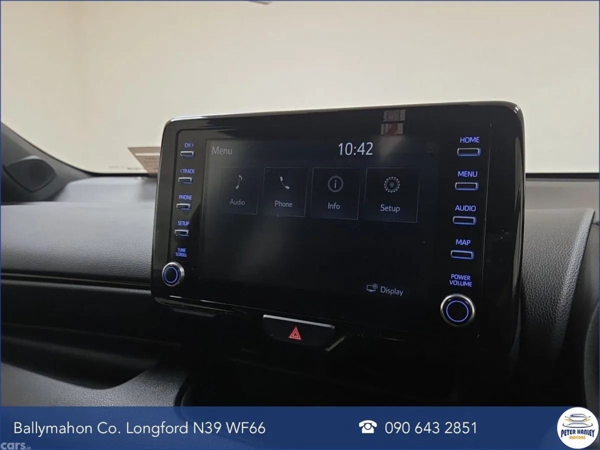 Toyota Yaris Hatchback, Petrol Hybrid, 2022, Red