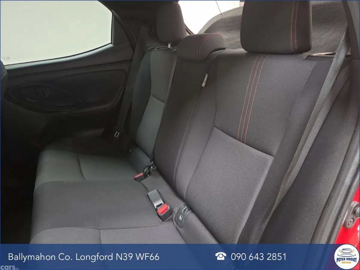 Toyota Yaris Hatchback, Petrol Hybrid, 2022, Red