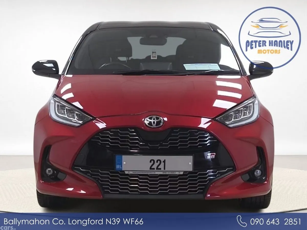 Toyota Yaris Hatchback, Petrol Hybrid, 2022, Red