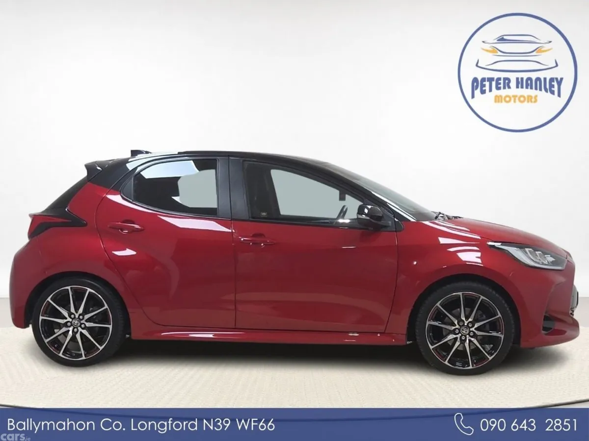 Toyota Yaris Hatchback, Petrol Hybrid, 2022, Red