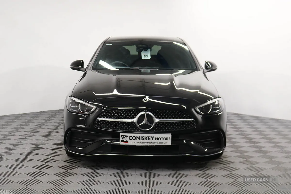 Mercedes-Benz C-Class Saloon, Diesel Hybrid, 2025, Black