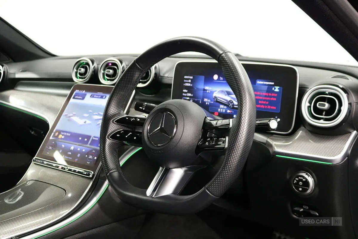 Mercedes-Benz C-Class Saloon, Diesel Hybrid, 2025, Black