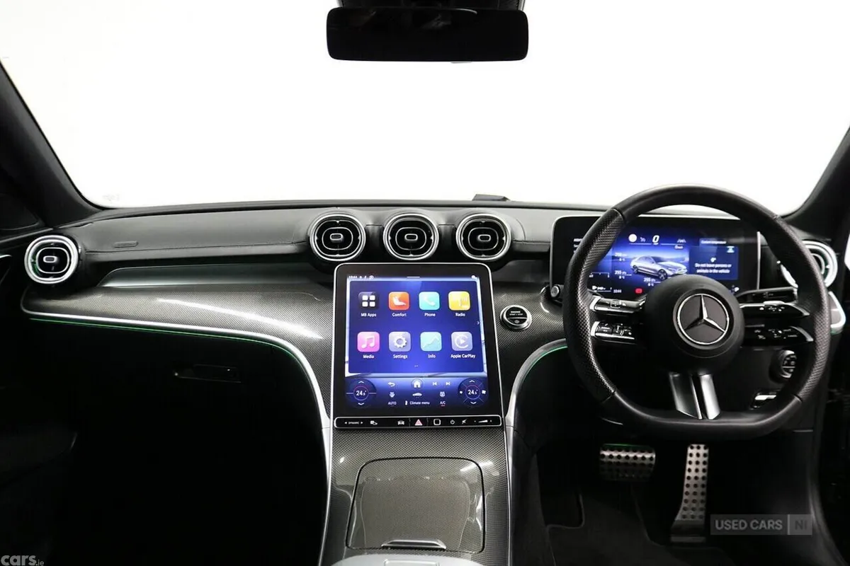Mercedes-Benz C-Class Saloon, Diesel Hybrid, 2025, Black