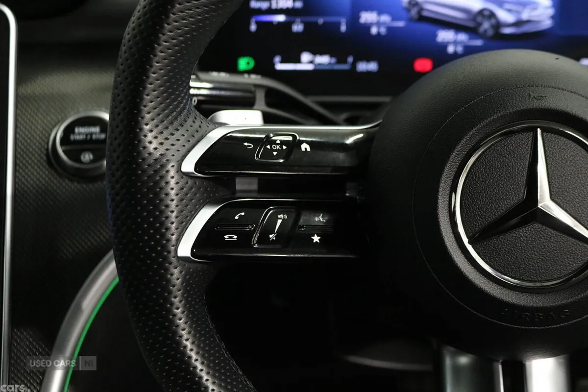 Mercedes-Benz C-Class Saloon, Diesel Hybrid, 2025, Black