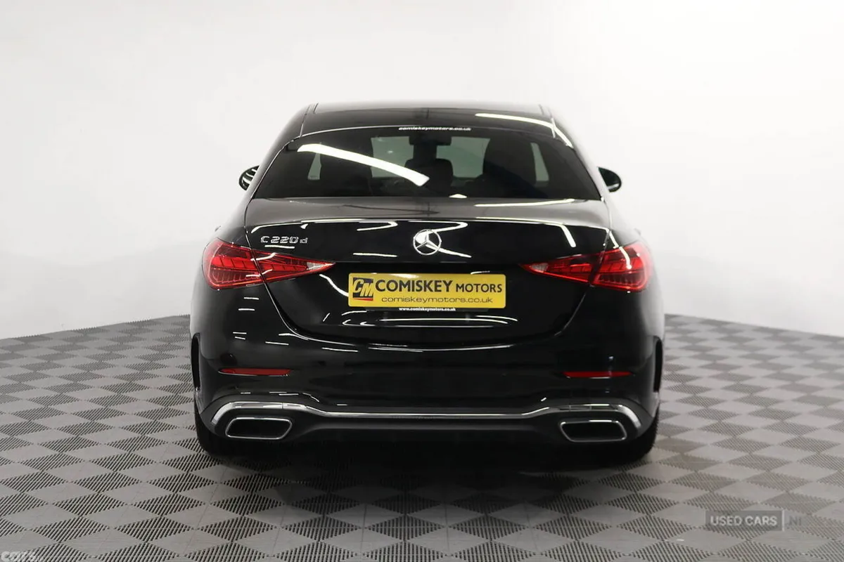 Mercedes-Benz C-Class Saloon, Diesel Hybrid, 2025, Black
