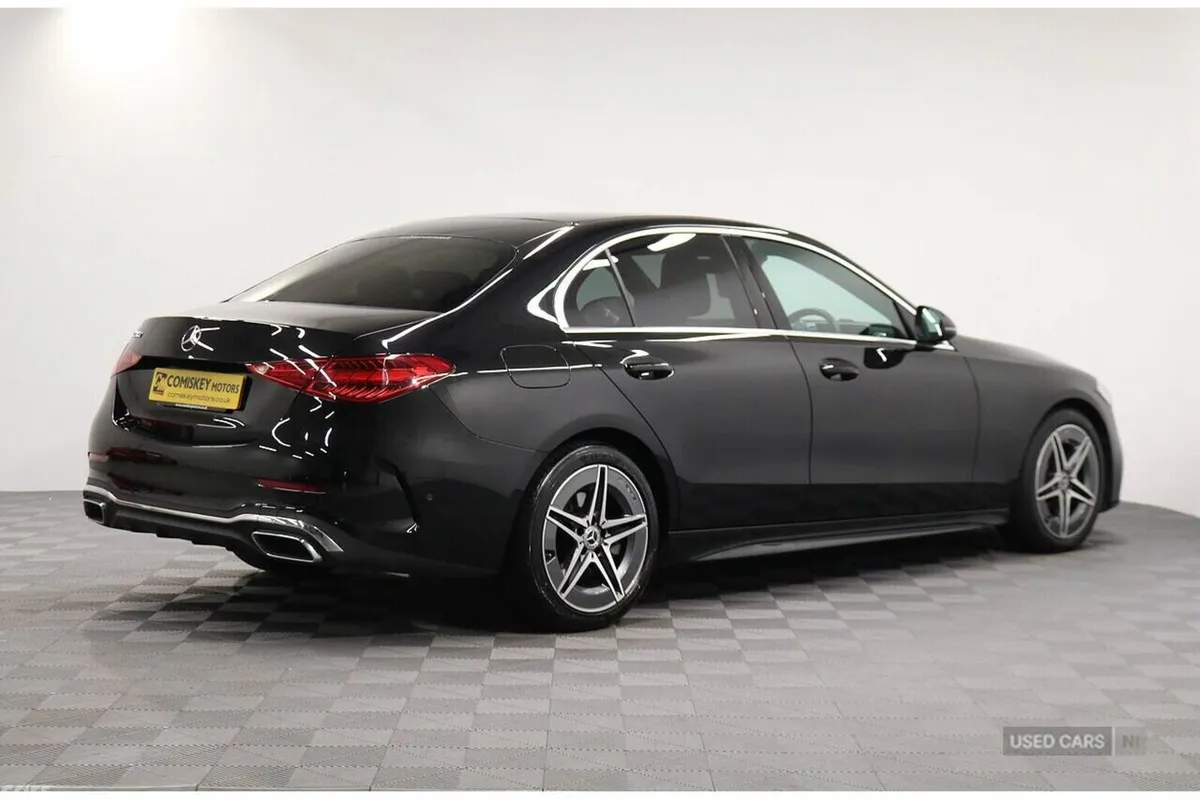 Mercedes-Benz C-Class Saloon, Diesel Hybrid, 2025, Black