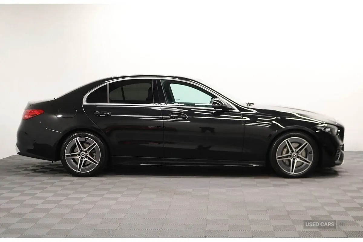 Mercedes-Benz C-Class Saloon, Diesel Hybrid, 2025, Black