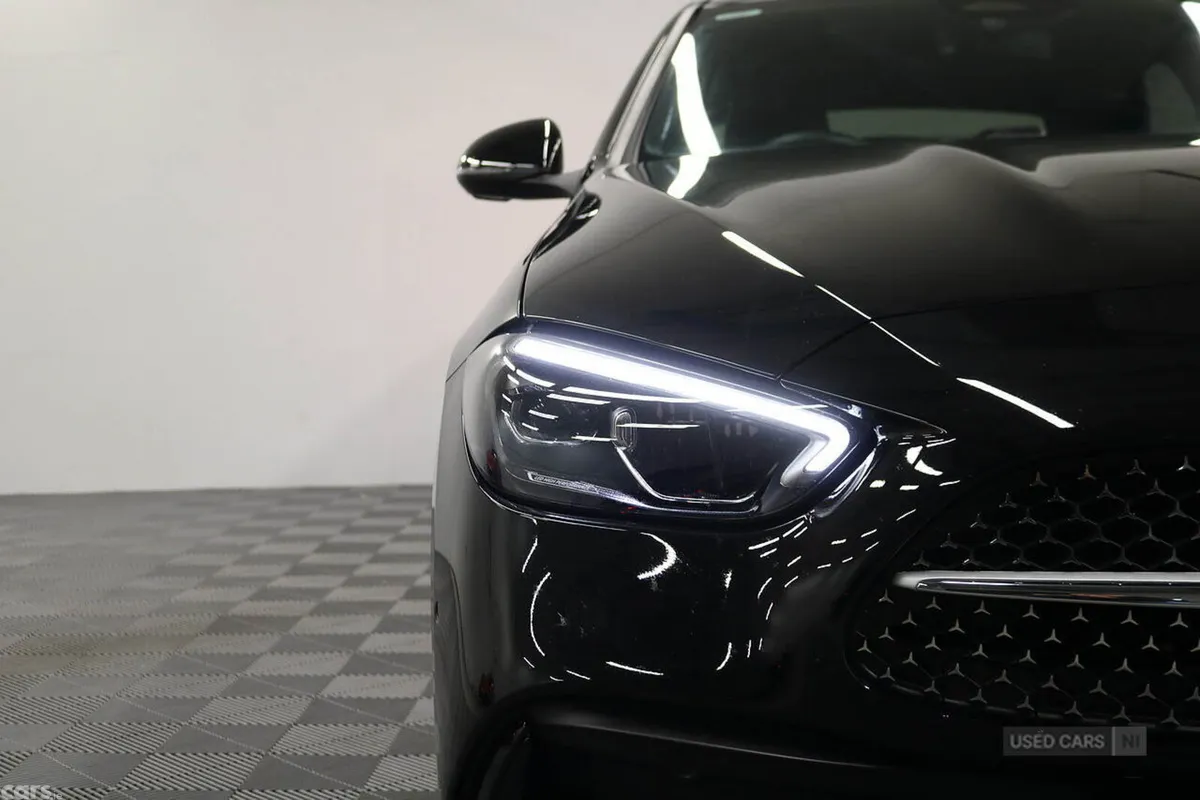 Mercedes-Benz C-Class Saloon, Diesel Hybrid, 2025, Black