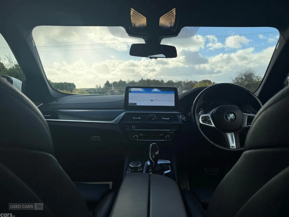 BMW 5-Series Estate, Diesel Hybrid, 2023, White