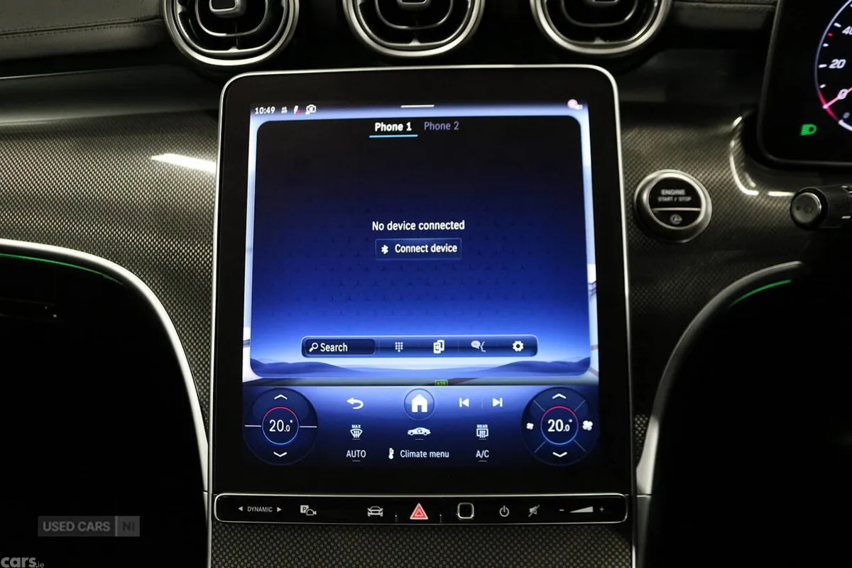 Mercedes-Benz C-Class Saloon, Diesel Hybrid, 2025, Black