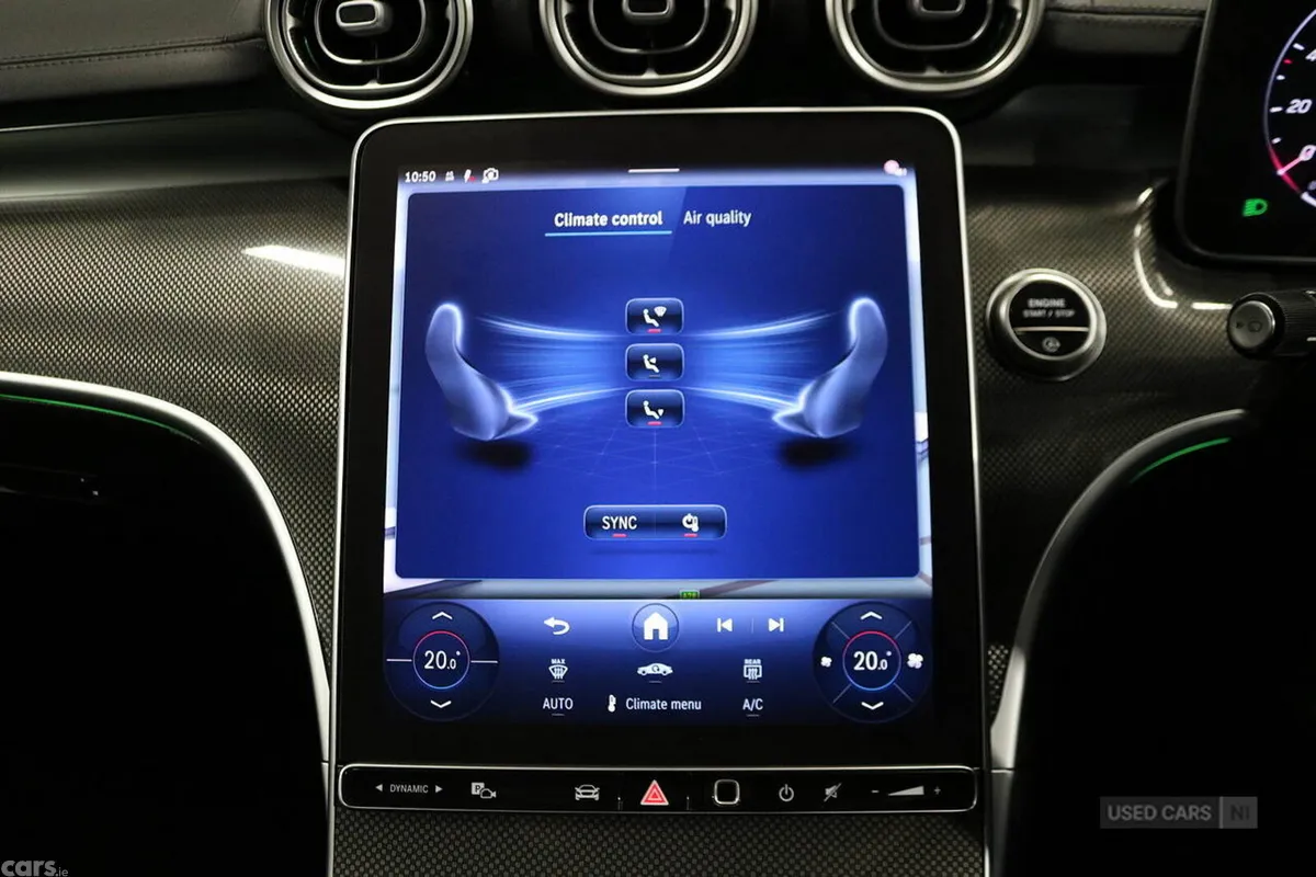 Mercedes-Benz C-Class Saloon, Diesel Hybrid, 2025, Black