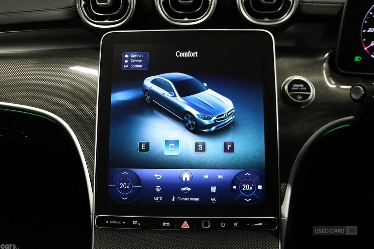 Mercedes-Benz C-Class Saloon, Diesel Hybrid, 2025, Black