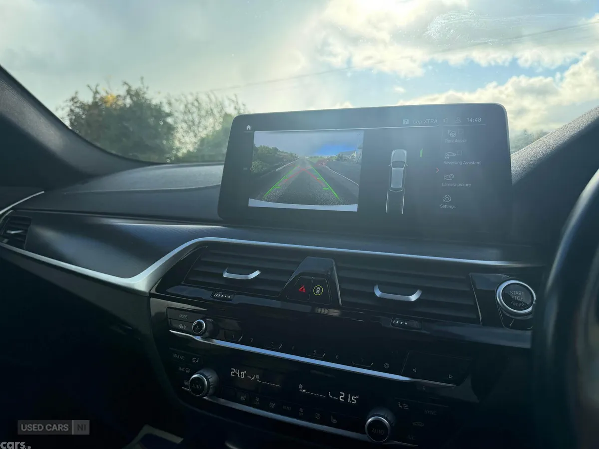 BMW 5-Series Estate, Diesel Hybrid, 2023, White