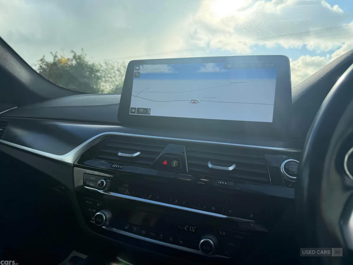 BMW 5-Series Estate, Diesel Hybrid, 2023, White