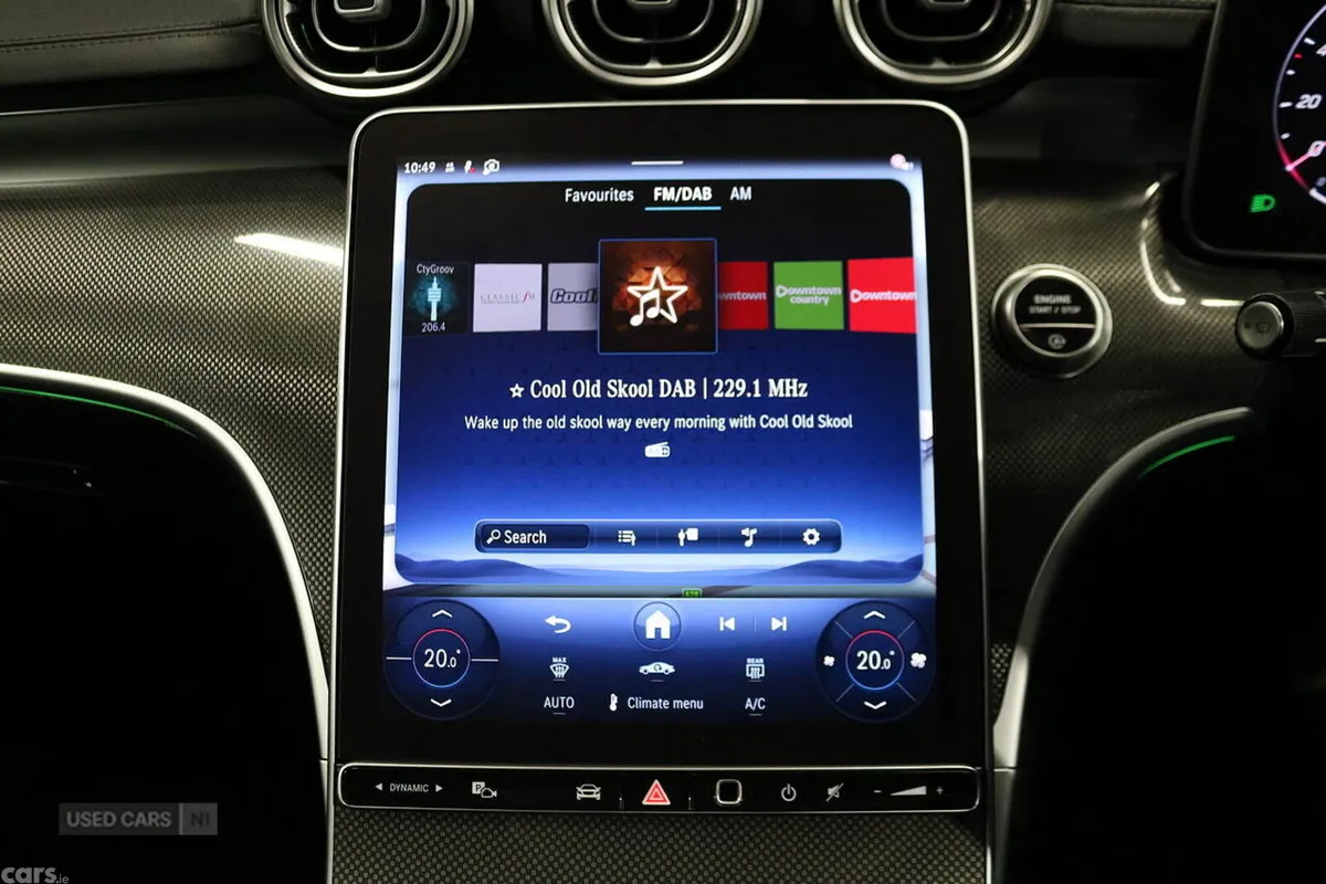 Mercedes-Benz C-Class Saloon, Diesel Hybrid, 2025, Black