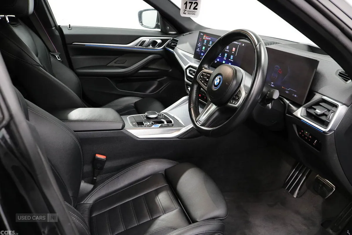 BMW i4 Hatchback, Electric, 2023, Black