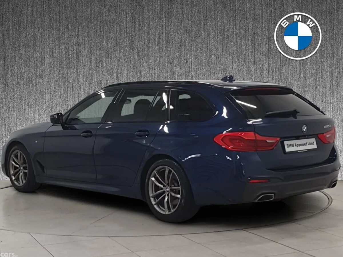 BMW 5-Series Estate, Diesel, 2019, Blue